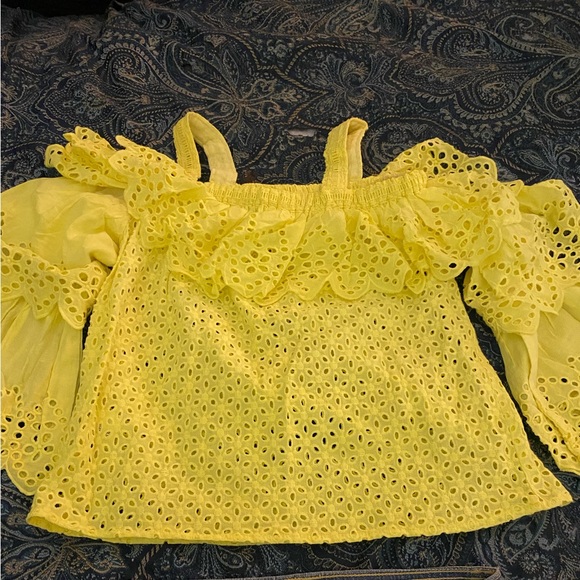 Nwt Endless rose women’s yellow top. Sz.Xs - Picture 1 of 4